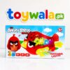 "Angry Birds Movie 3D musical toy for kids featuring colorful panorama lighting, flashing LED lights, sound effects, and a red Angry Birds-themed bird design. Suitable for children ages 3 and above."