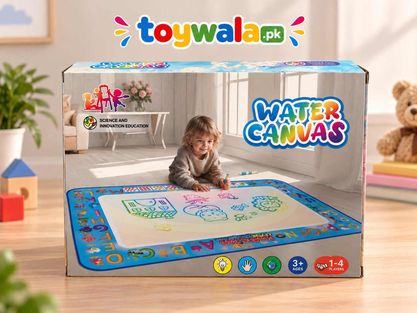 Water Canvas Drawing Mat for Kids