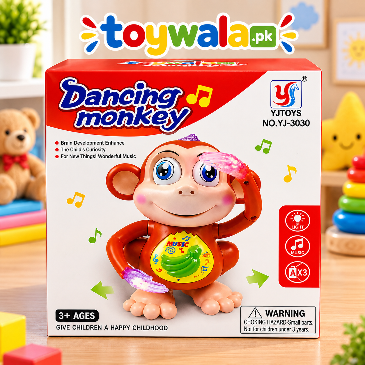 Dancing Monkey Interactive Toy - Image 2
