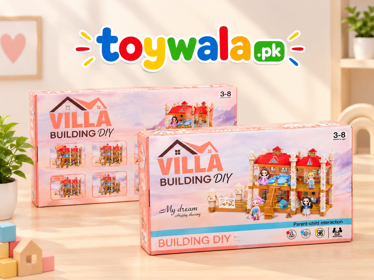 Villa Building Diy House Set - Image 2