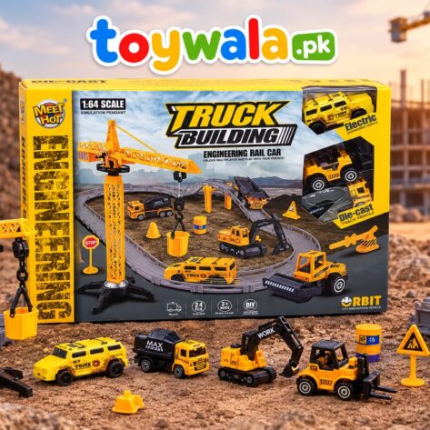 Truck Building Engineering Set / 1:64 Scale