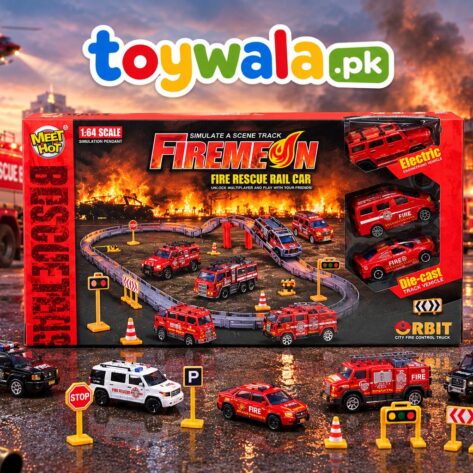 Fire Resque Rail Track / 1:64 scale