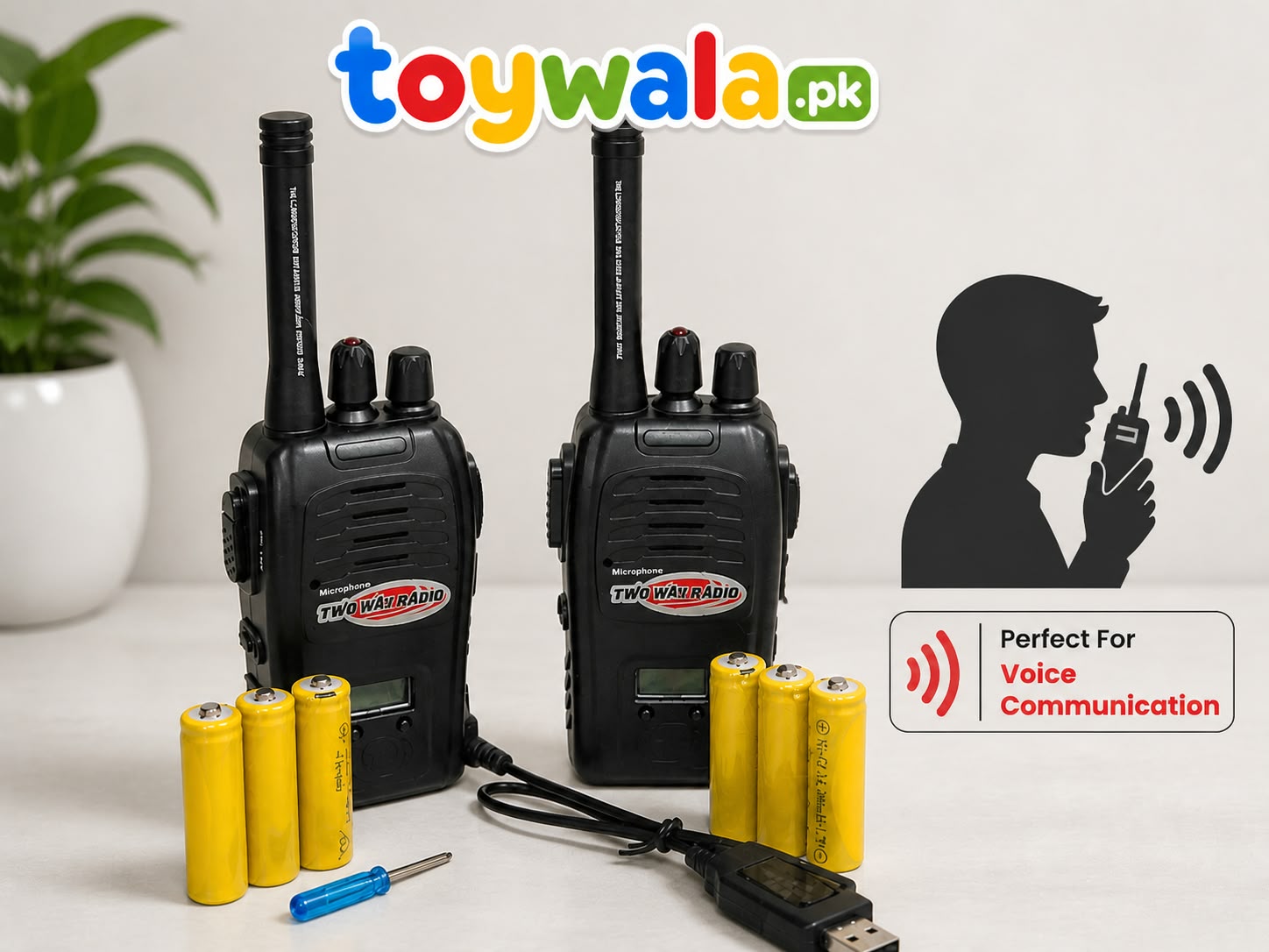 YIXU Wireless Interphone Walkie Talkie Set