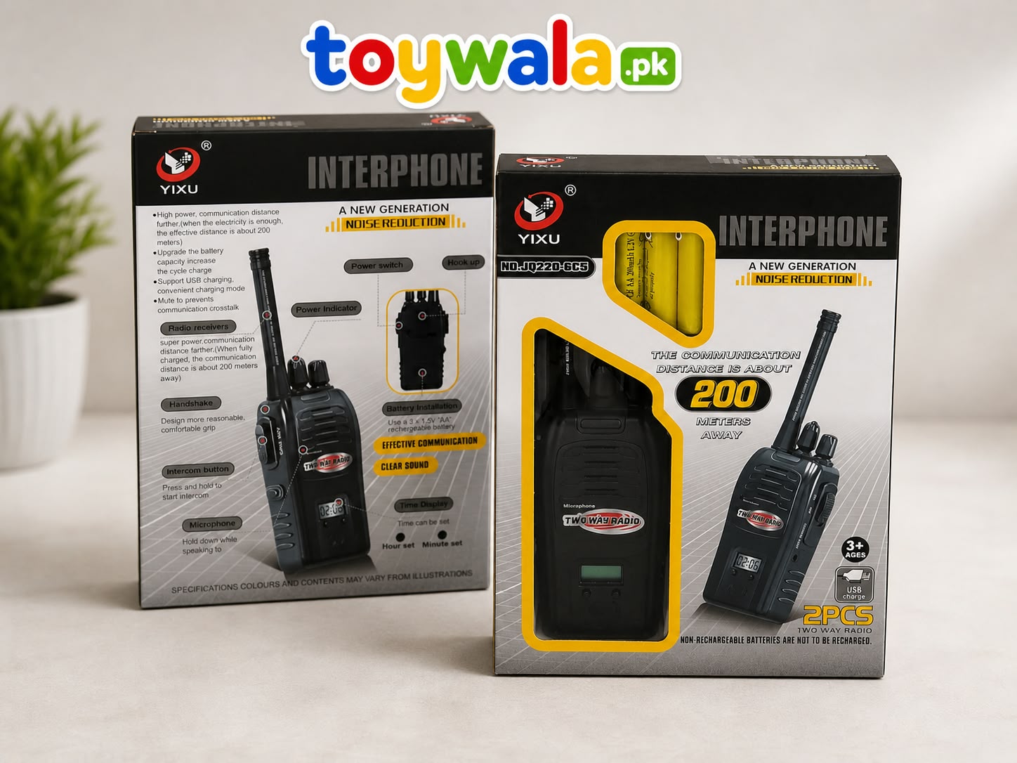 YIXU Wireless Interphone Walkie Talkie Set - Image 2