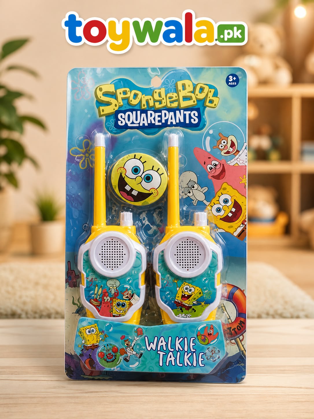SpongeBob SquarePants Walkie Talkie Toy Set