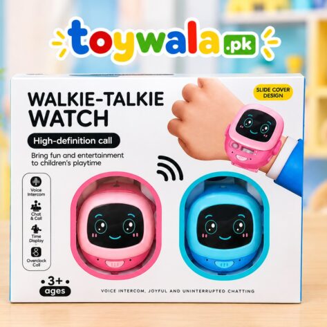 2-in-1 Walkie Talkie Smart Watch Toy for Kids