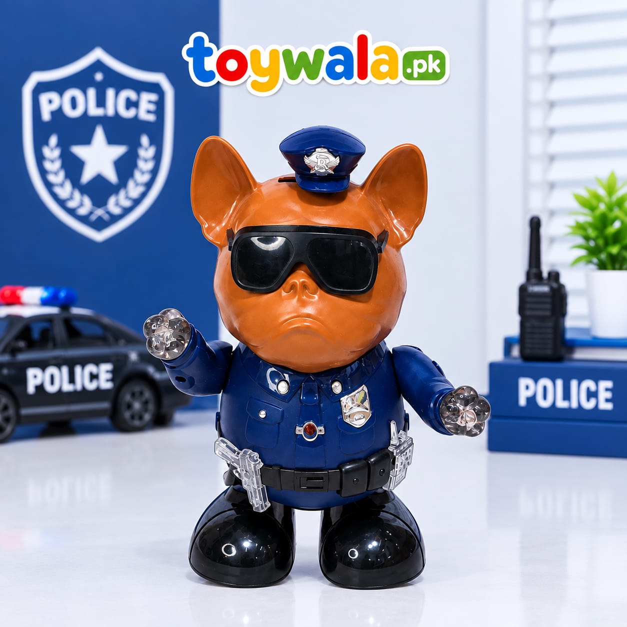 Dog Police Interactive Toy
