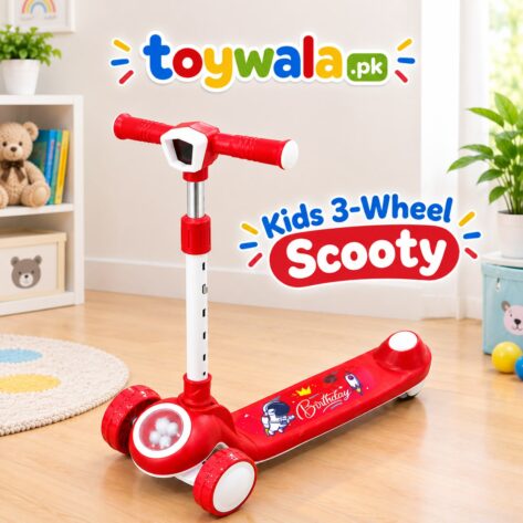 Kids 3-Wheel Kick Scooty