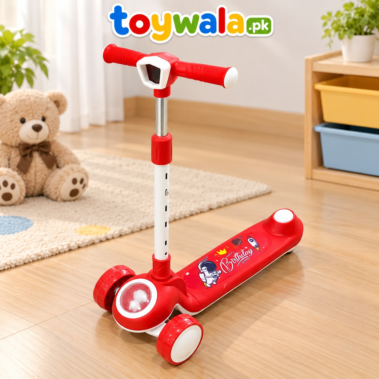 Kids 3-Wheel Kick Scooty - Image 2