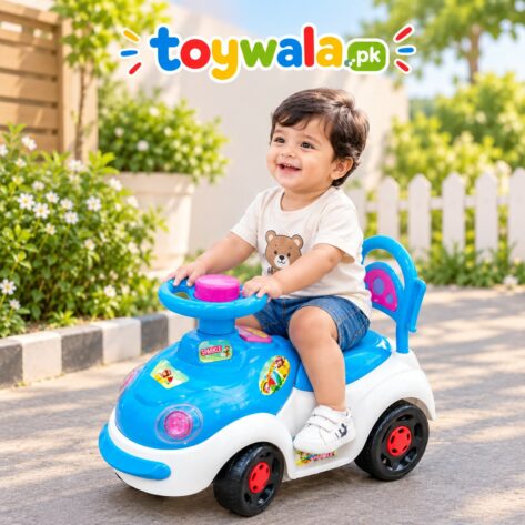 Kids Ride On Car Push Toy / Blue