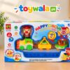 Happy Circus Electric Train Toy Set