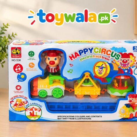 Happy Circus Electric Train Toy Set