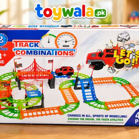 47 Pieces Track Combination Racing Train Set