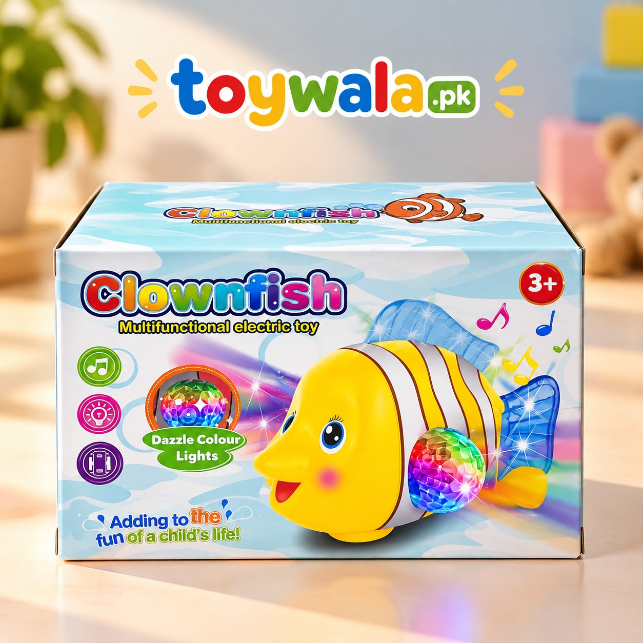 Clownfish Multifunctional Electric Toy - Image 2