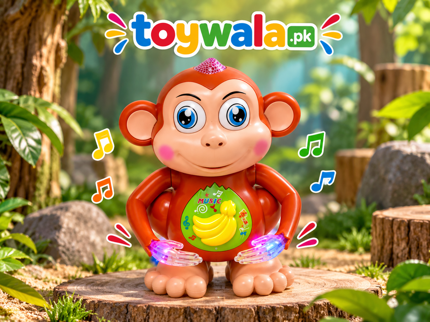 Dancing Monkey Interactive Toy
