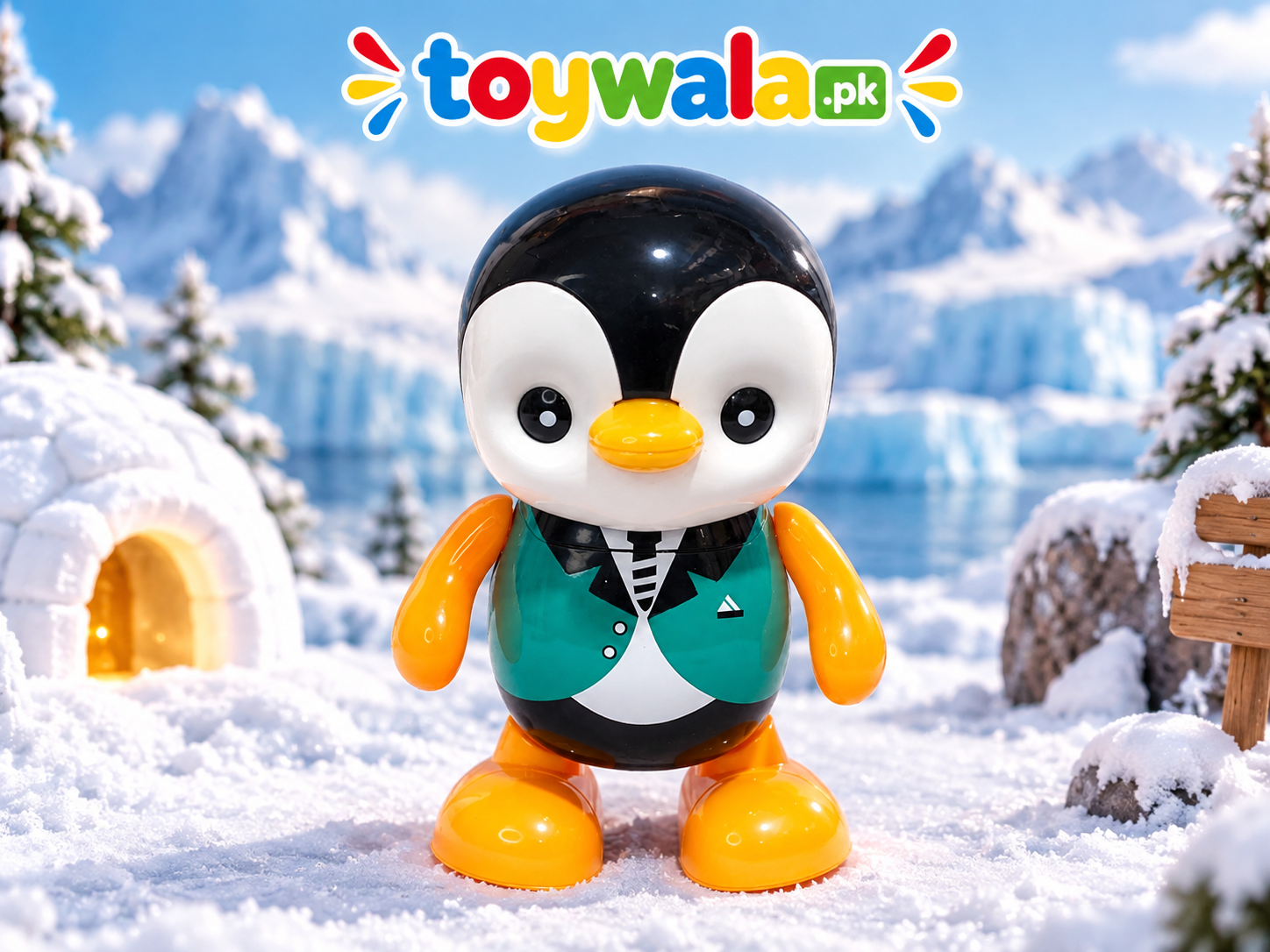 Swinging Penguins Interactive Toy