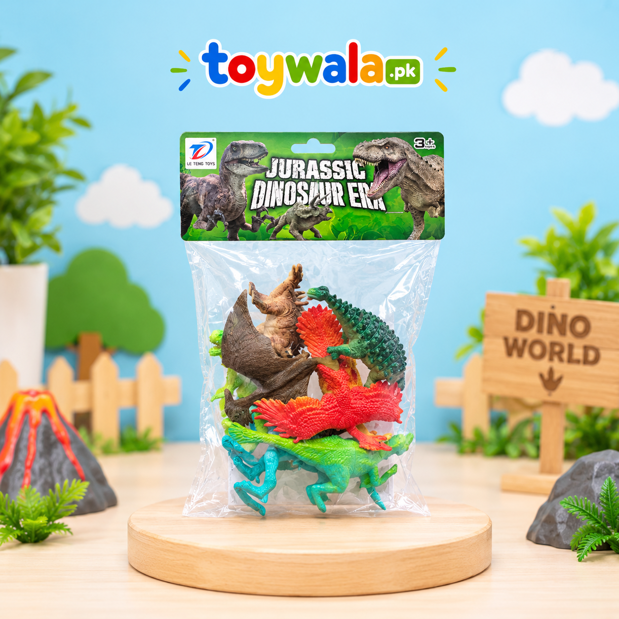 Jurassic Dinosaur Era Toys Pack