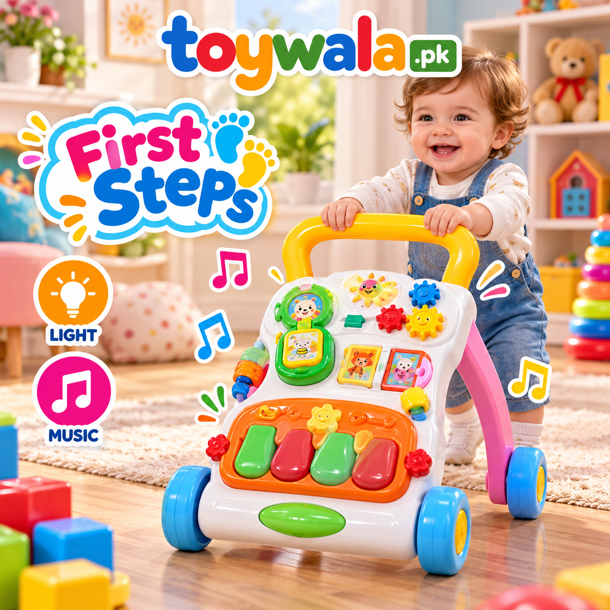 Children Musical Walker