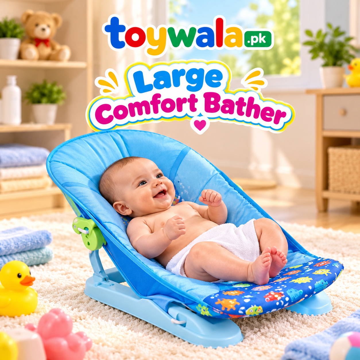 Large Comfort Baby Bather