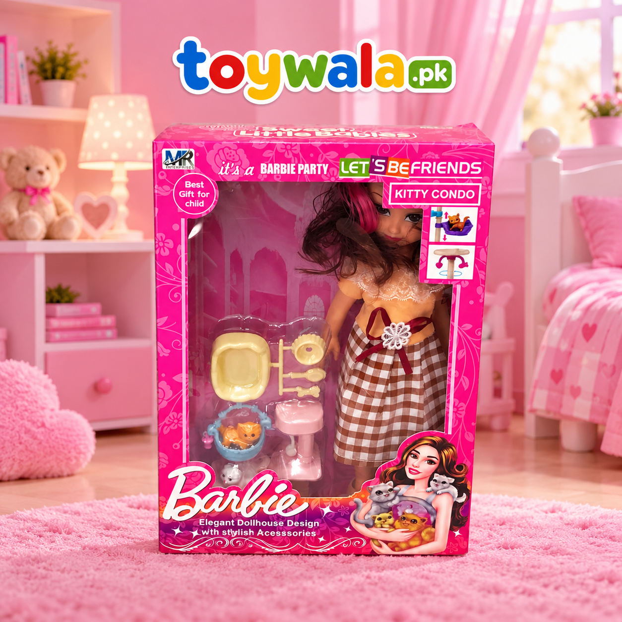 Barbie Fashion Play Doll Set