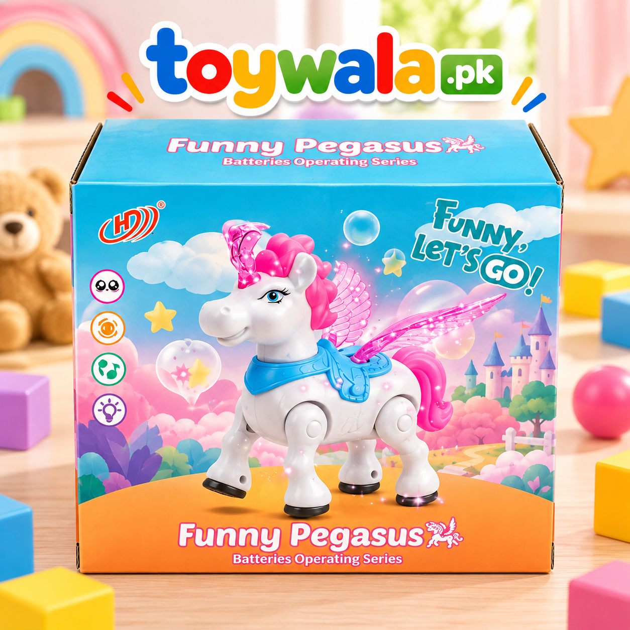 Funny Pegasus Musical Toy - Image 2