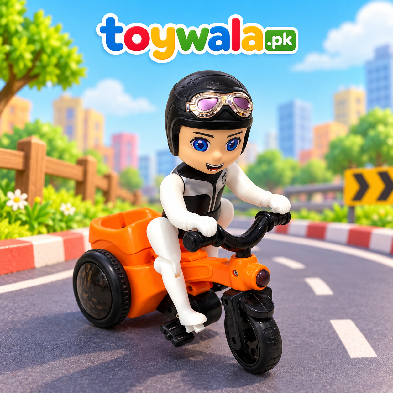 3-Wheel Electric Bicycle Toy