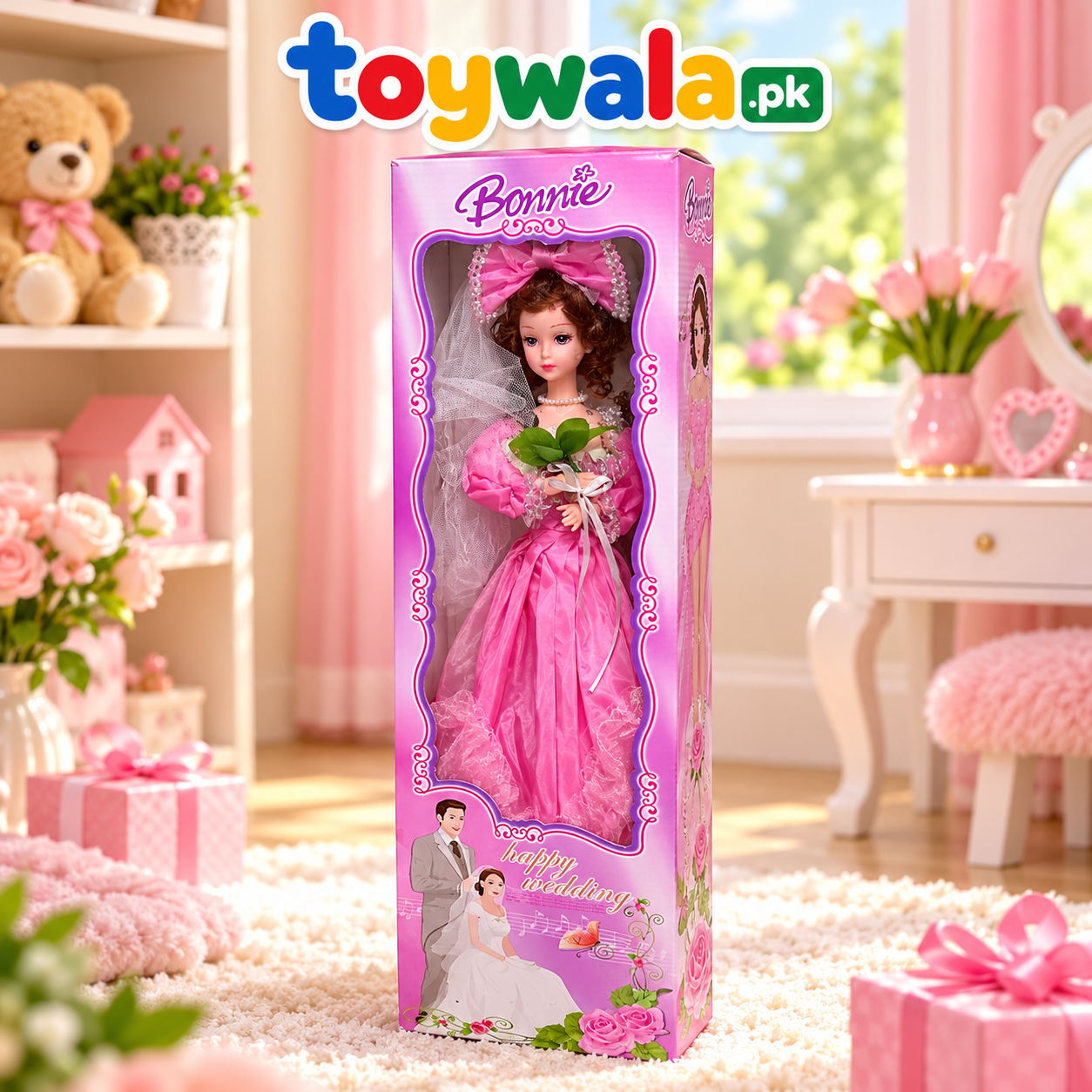 Bonnie Wedding Princess Doll - Image 2