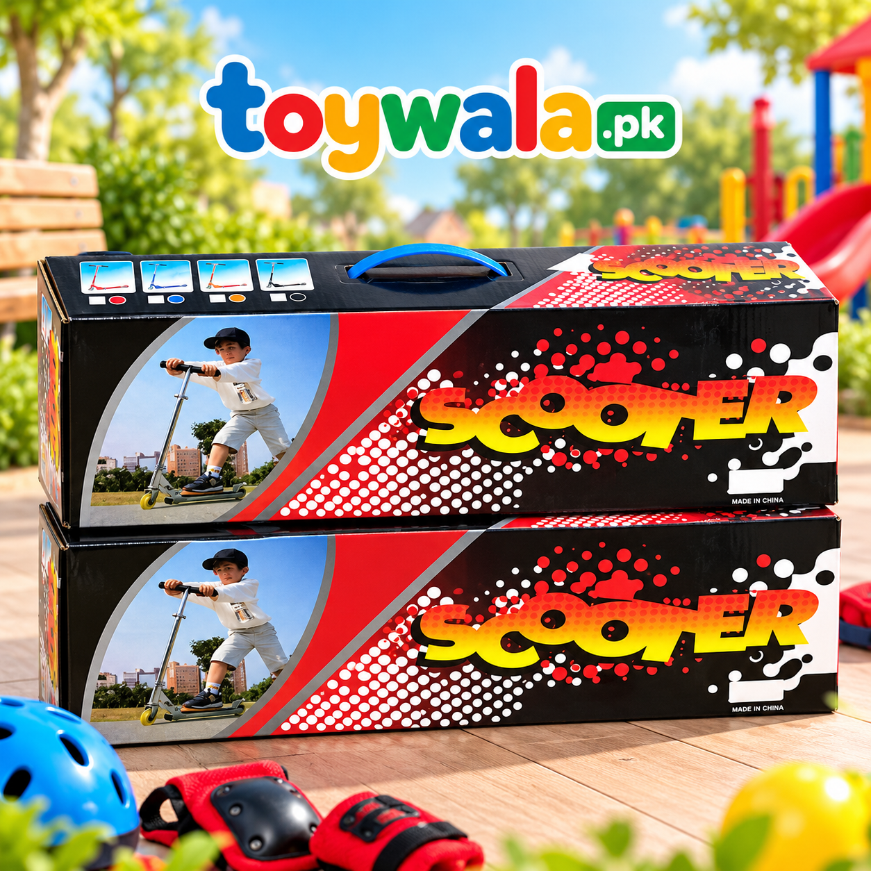 Kids Foldable Scooter - Image 2
