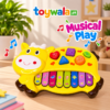 Make Music & Learning Fun with the Piano Cow Toy