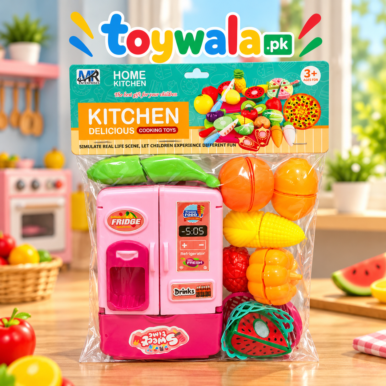 Kitchen Fridge Toy Set