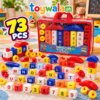 73-Piece Learning Blocks Set
