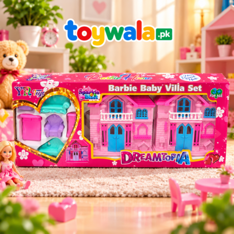 Barbie Baby Villa Dollhouse Set