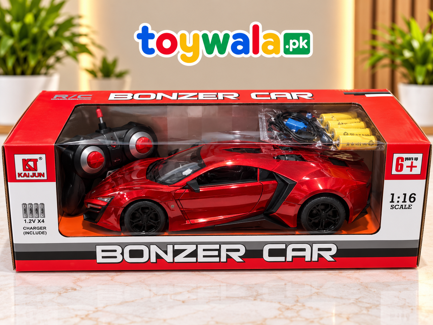 1:16 Remote Control Bonzer Sports Car - Image 2