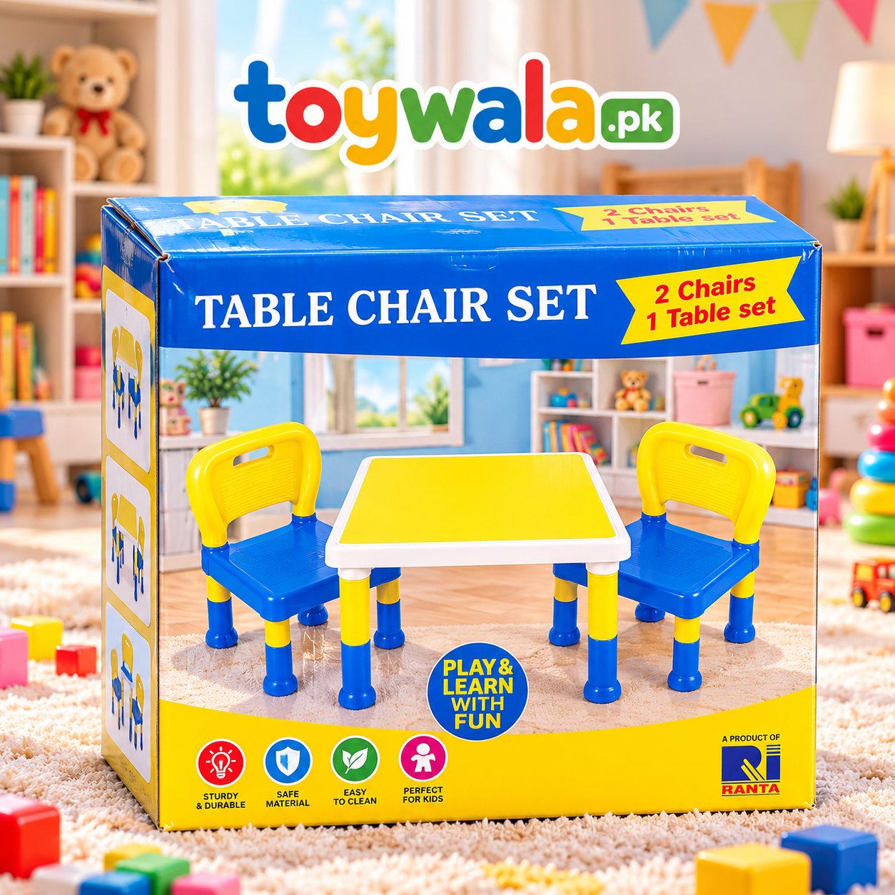 Kids Table & Chair Set - Image 2