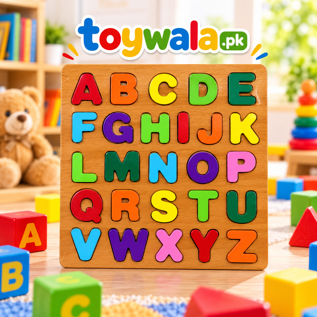 ABC Wooden Alphabet Puzzle
