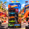 8-Piece Hot Wheels Monster Truck Set
