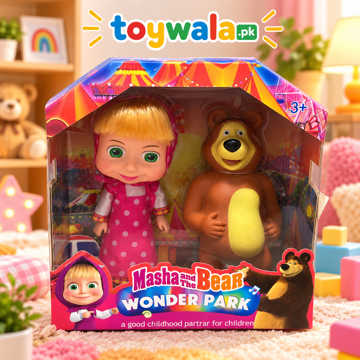Masha and the Bear Wonder Park Toy Set - Image 2