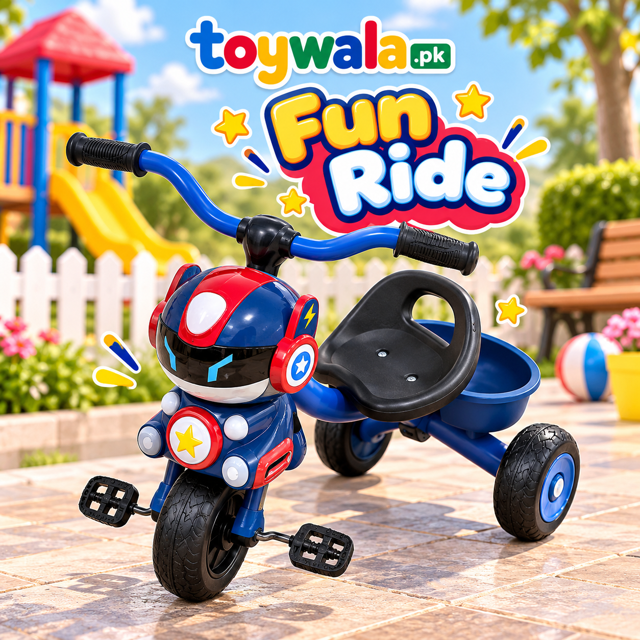 Kids’ Fun Ride Tricycle