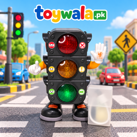 Dancing Traffic Light Toy with Lights & Sound
