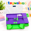 Frozen Theme Multi-Compartment Pencil Box