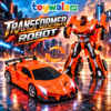 Remote Control Transforming Sports Car