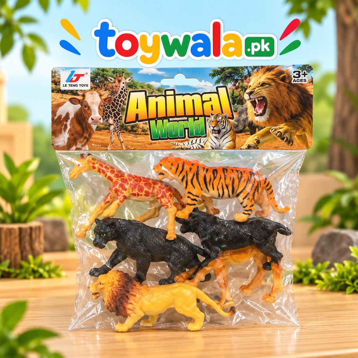 Animal World Toy Set