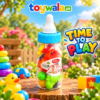 Baby Feeder Bottle Shape Toy Play Set
