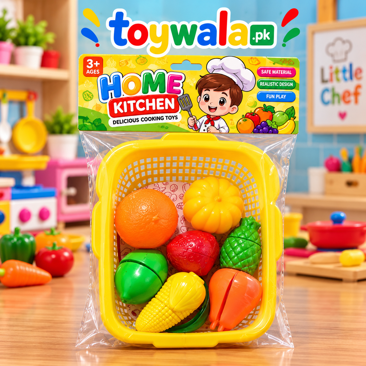 Cuts Vagetables Kitchen Toy