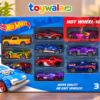 10-Piece Die-Cast Racing Car Set