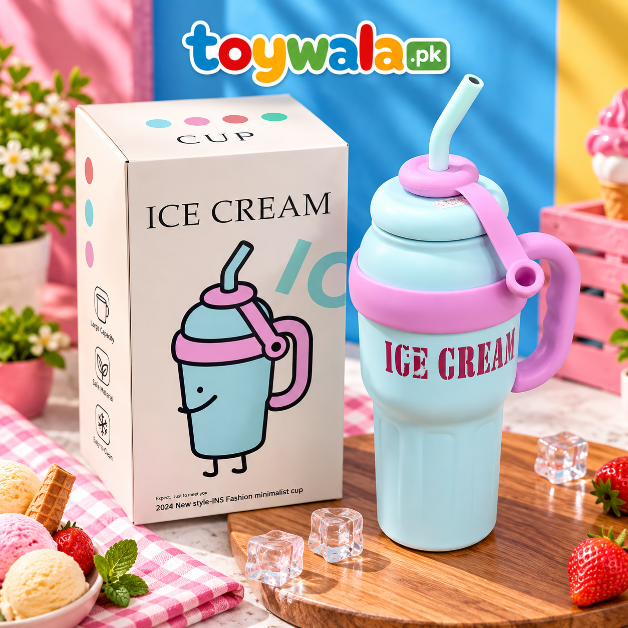 Insulated Straw Tumbler