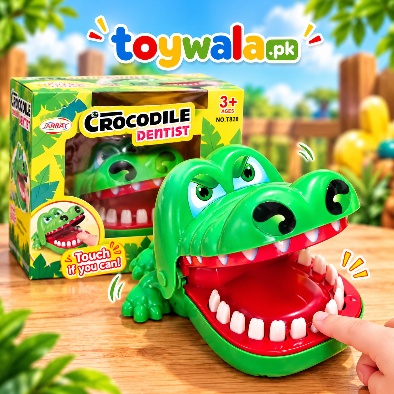 Crocodile Dentist Bite Game