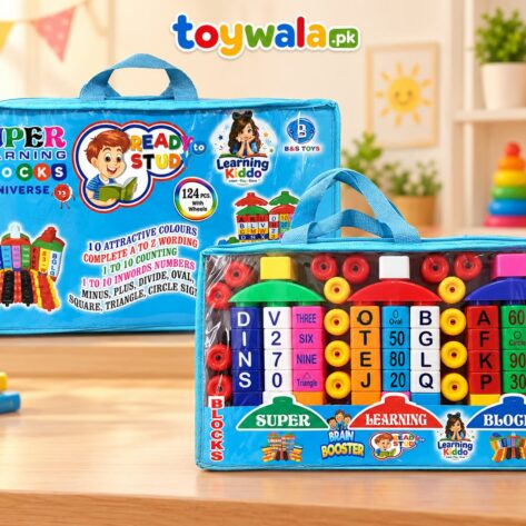 Super Learning Blocks – Educational Building & Alphabet Set