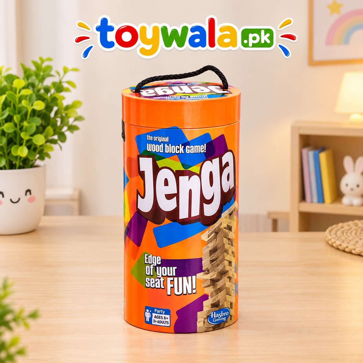 Jenga Classic Wooden Block Game - Image 2
