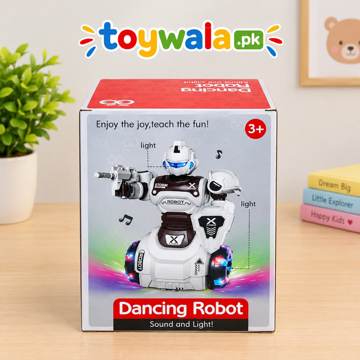 Dancing Robot Light & Sound Toy - Image 2